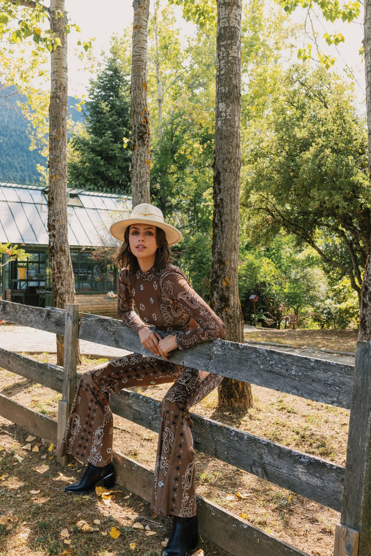 Rodeo Brown Top