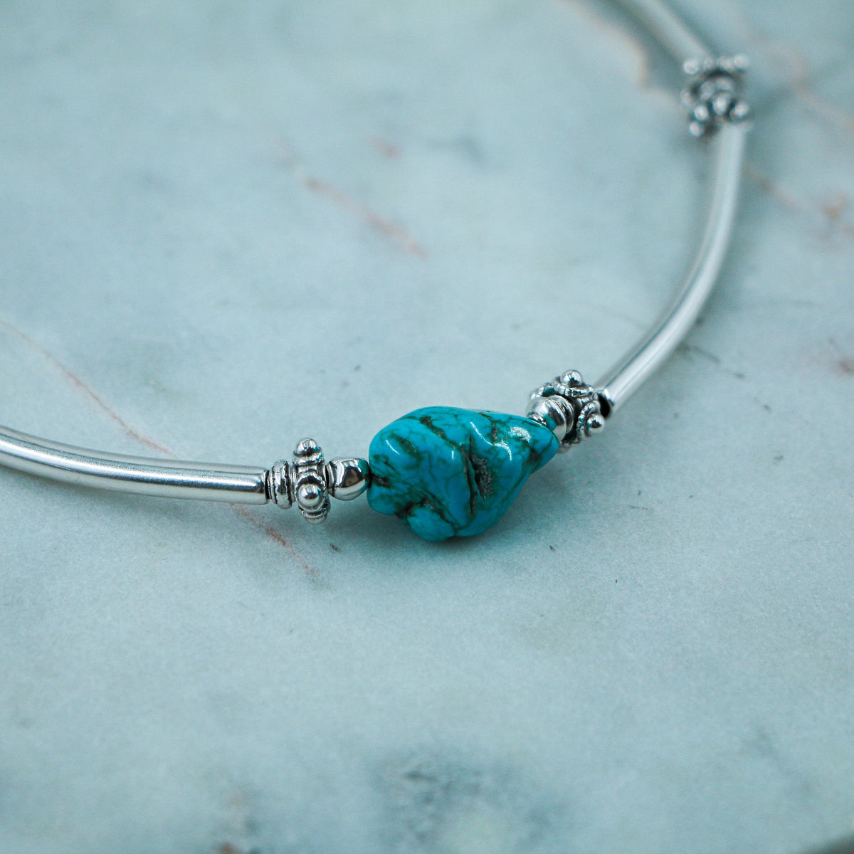 Clam Necklace Silver