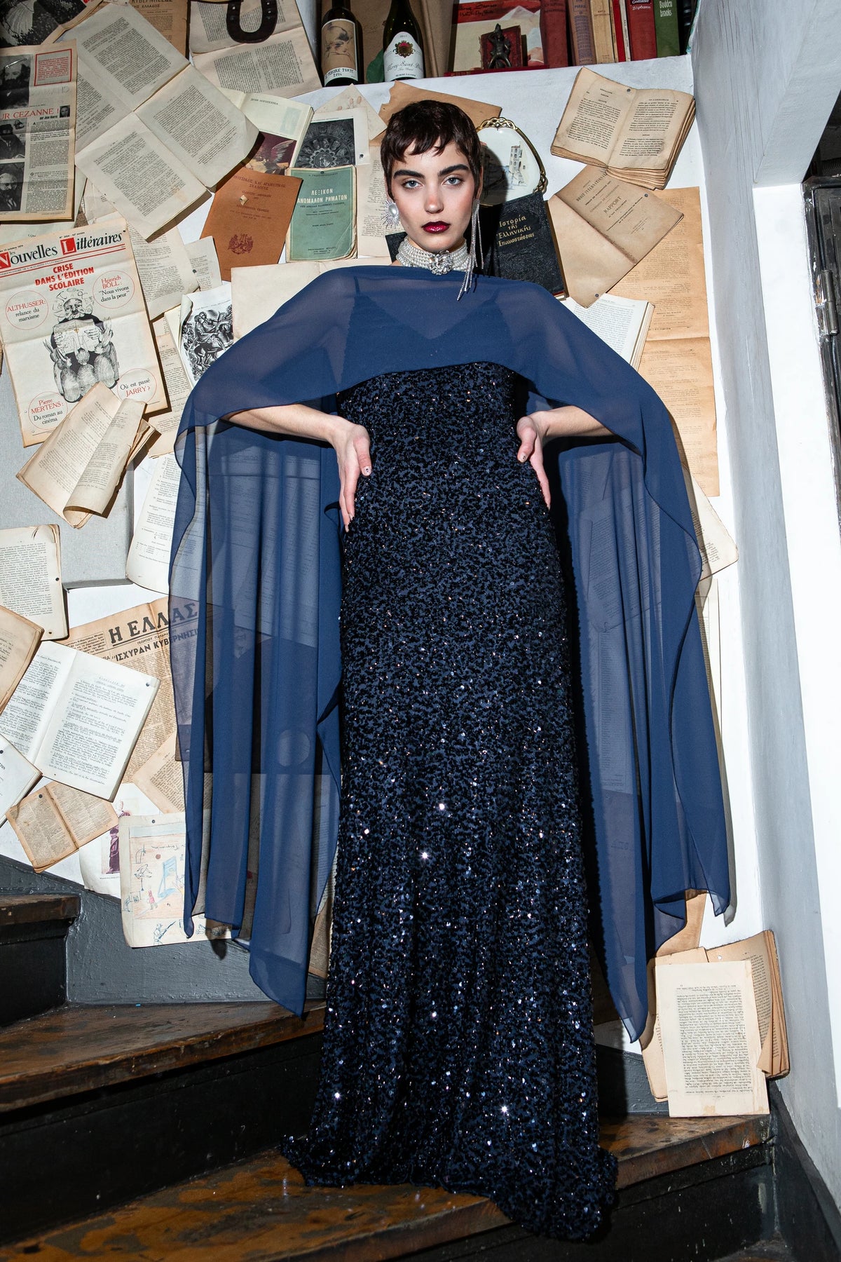 Satori Dress - Blue