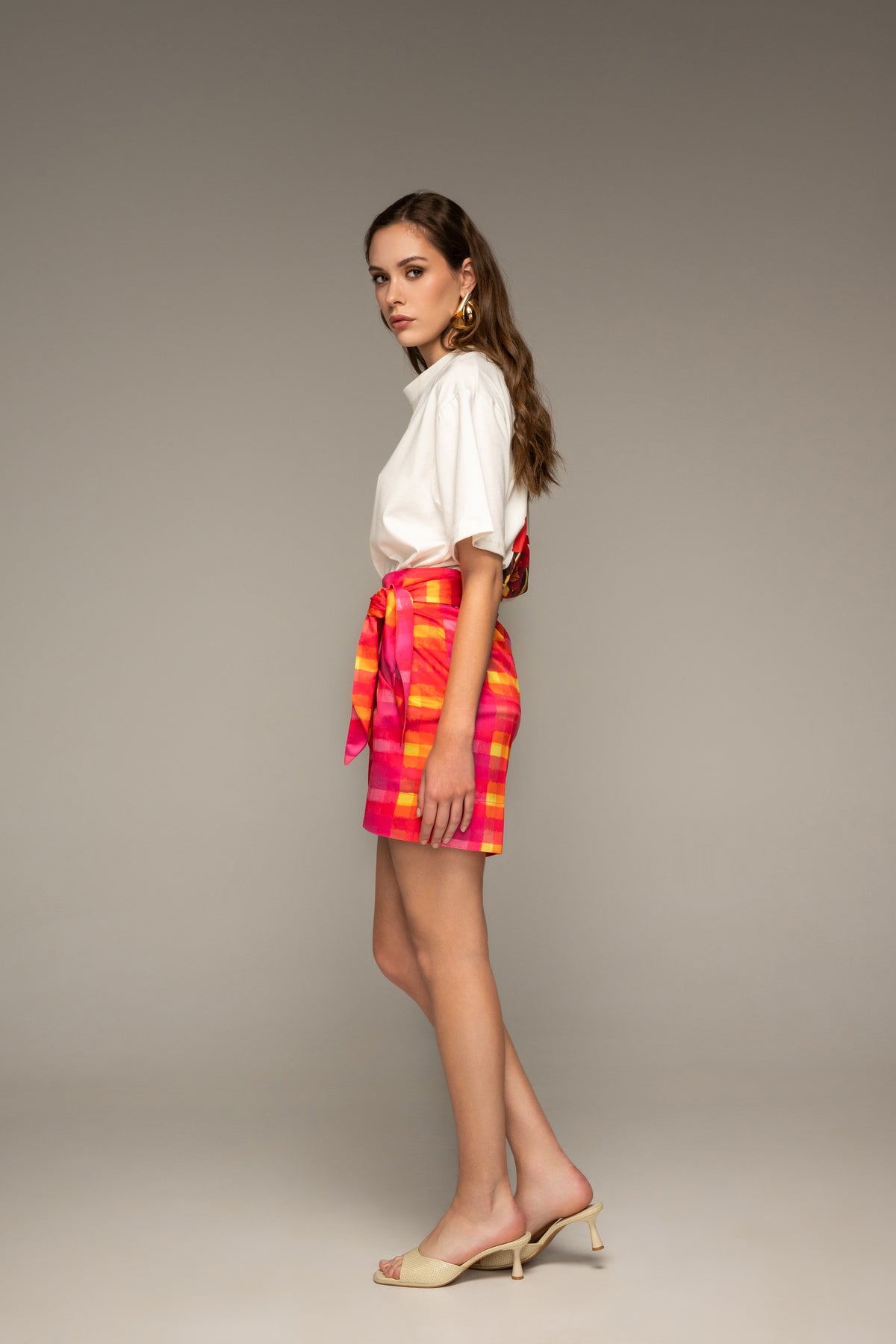 Picnic Mini Wrap Skirt