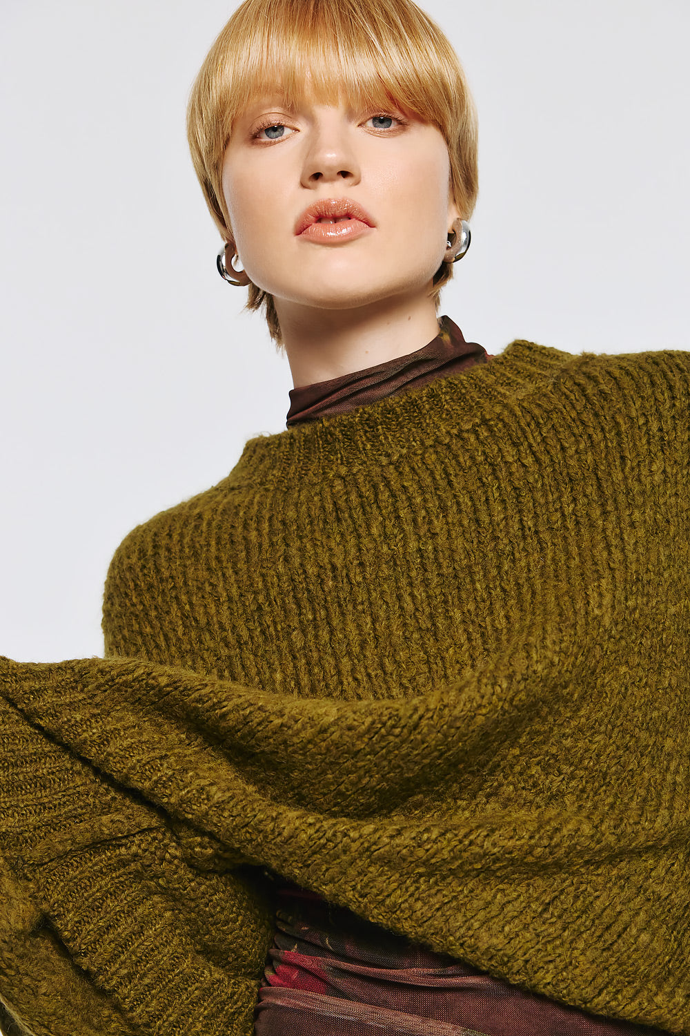 Long Sleeve Pullover - Chaki