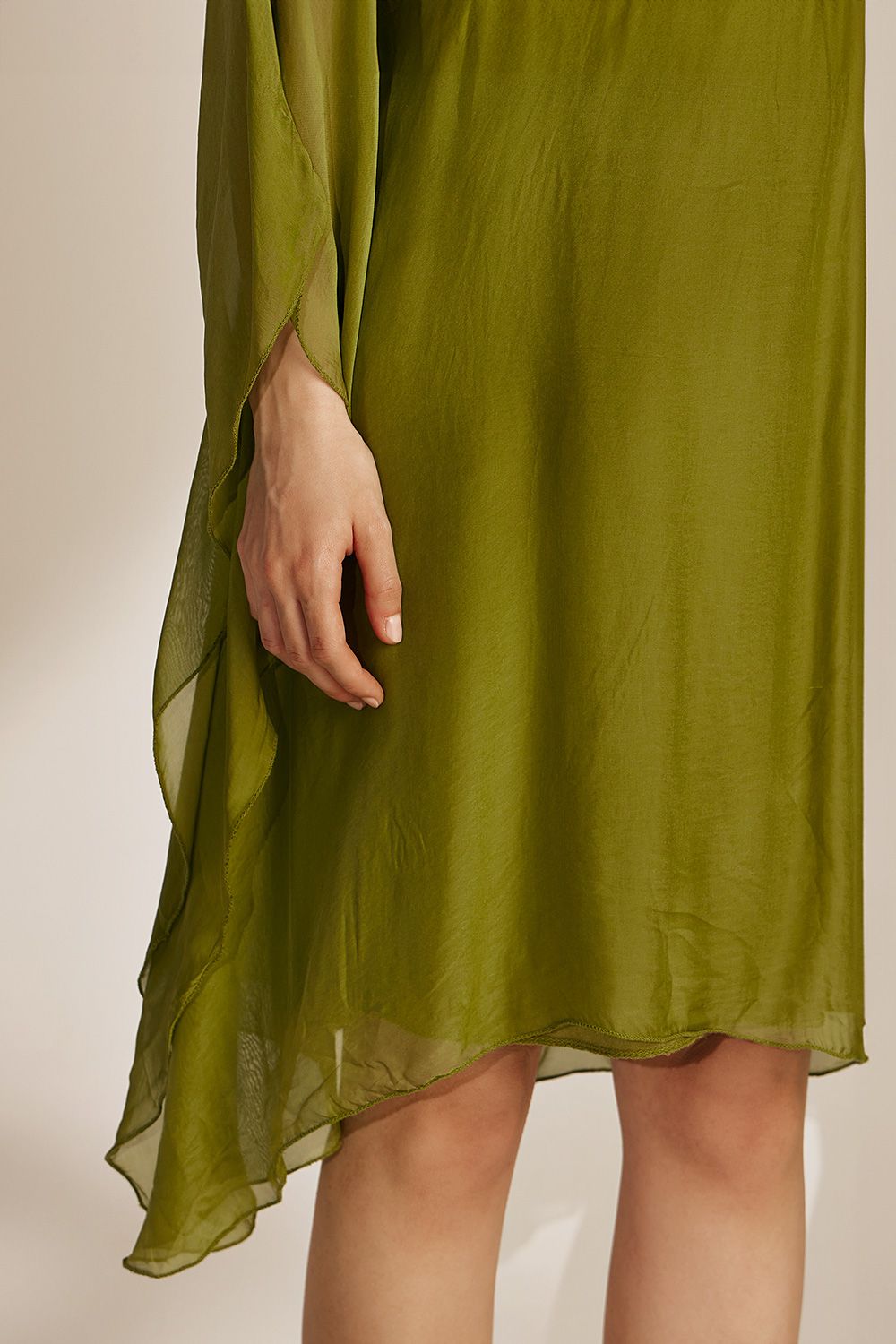 Aelia Dress | Olive Green