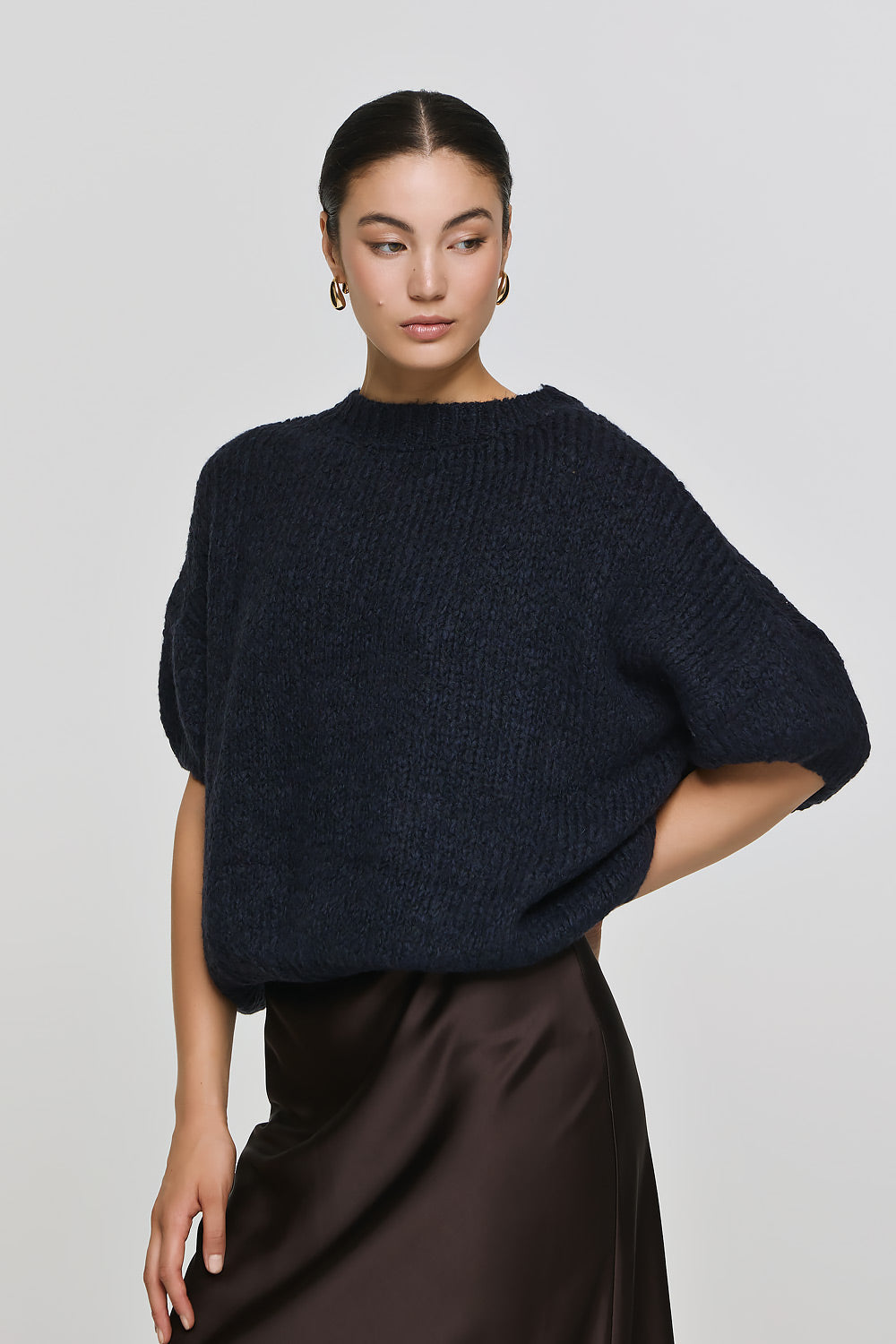 Short Sleeve Pullover - Blue