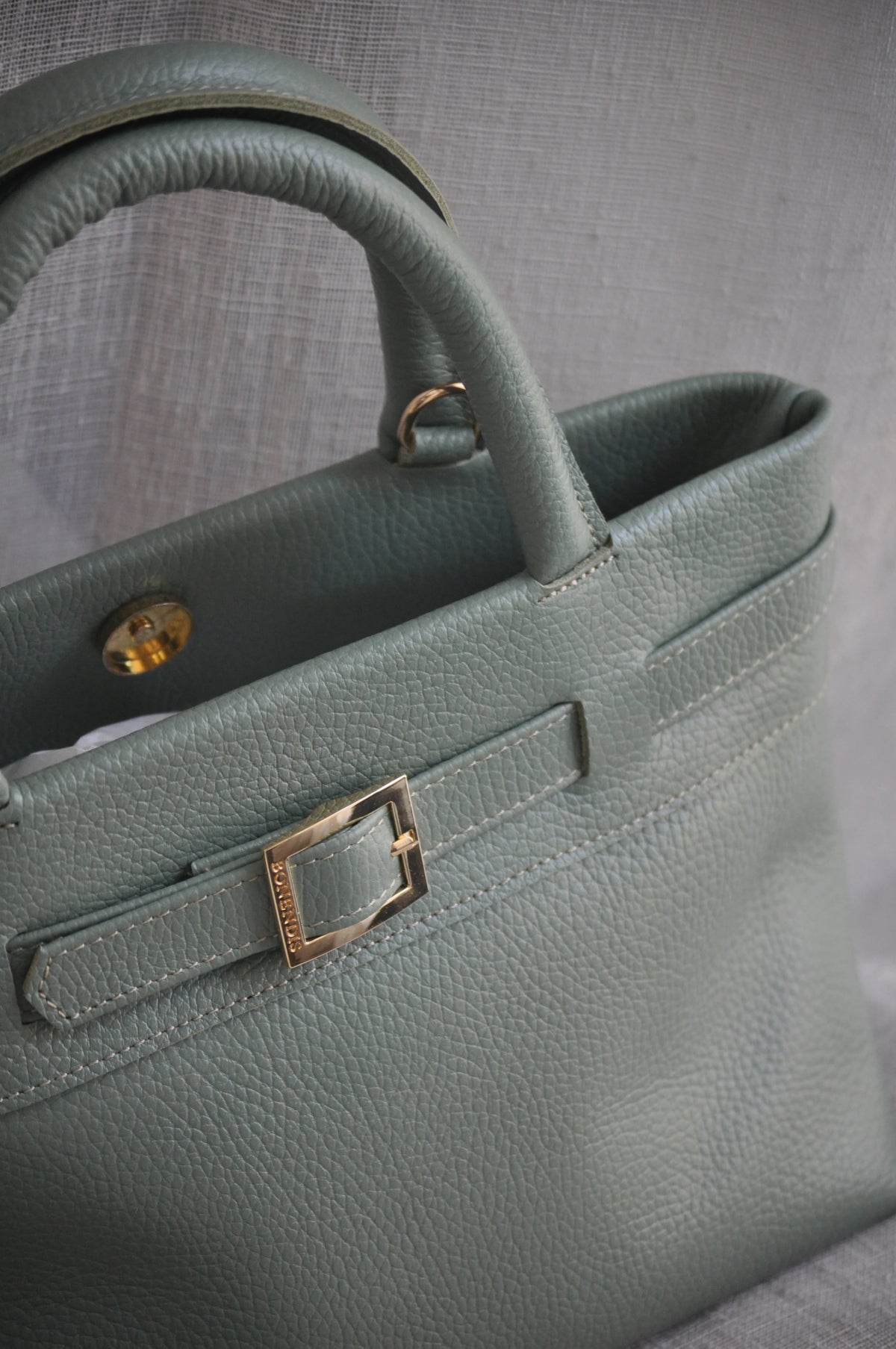 Emily 25 Leather Handbag - Mint