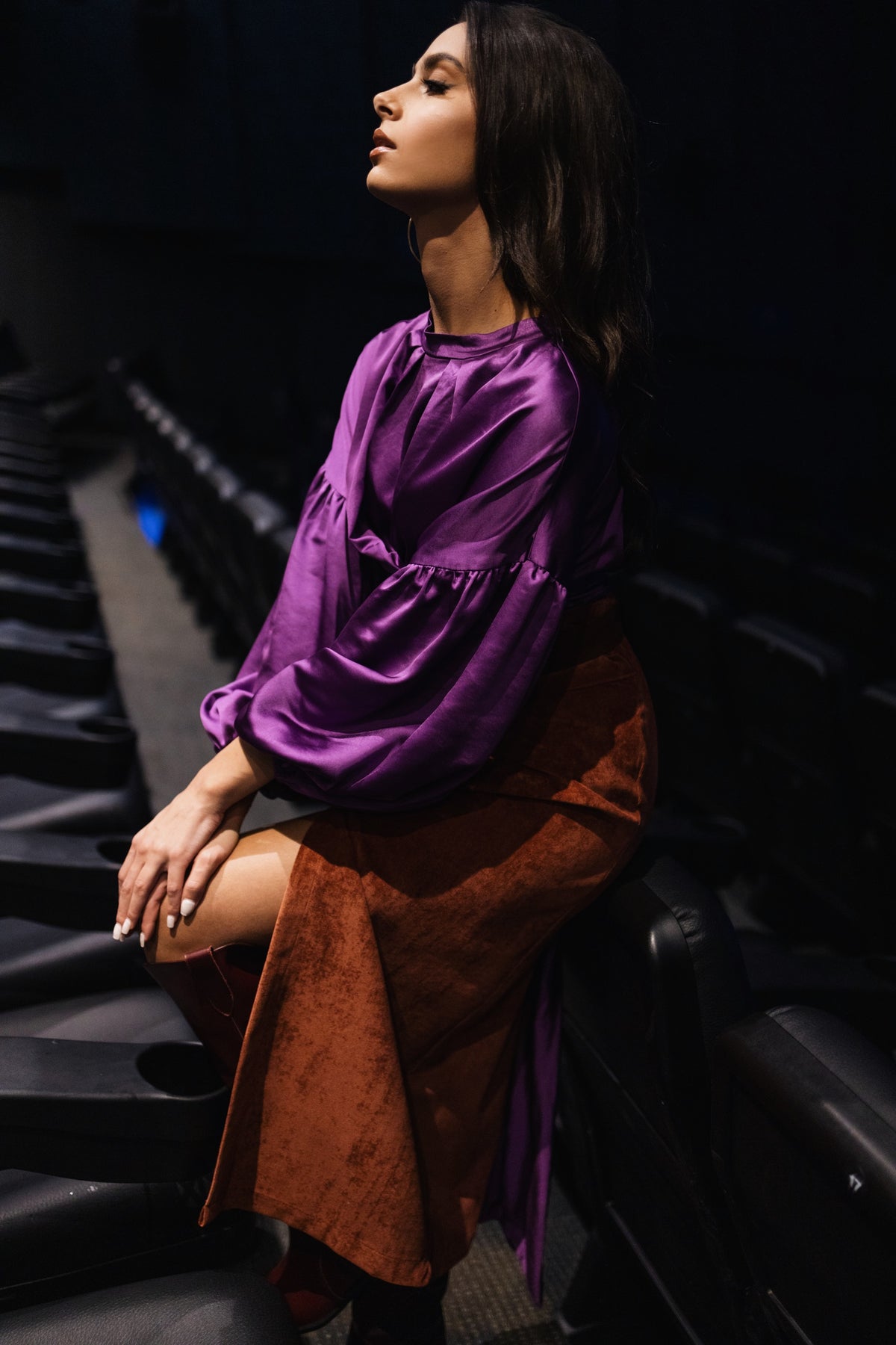 Enchanted Evening Purple Top