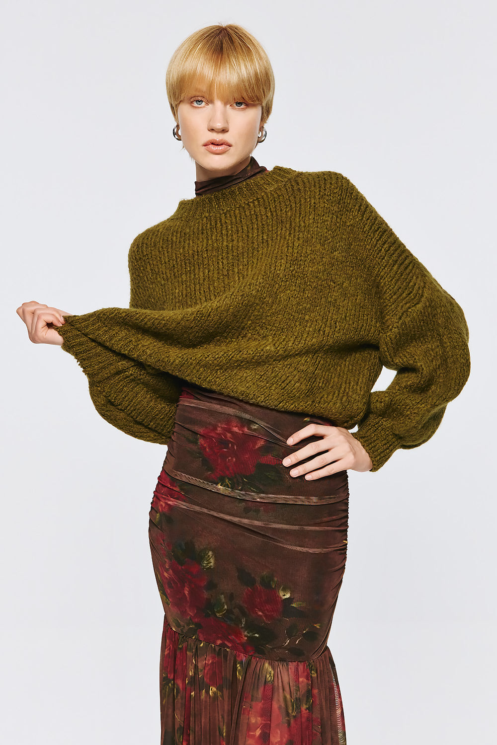 Long Sleeve Pullover - Chaki