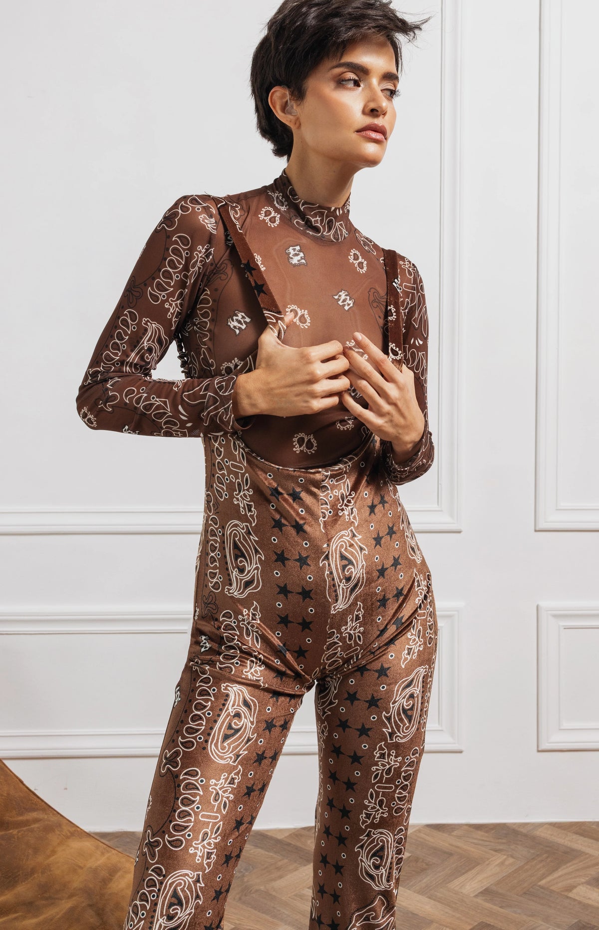 Rodeo Brown Top