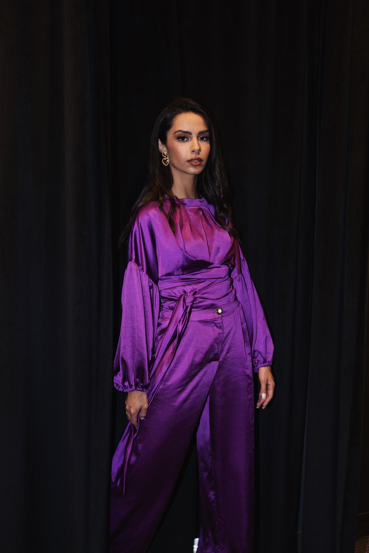 Enchanted Evening Purple Top