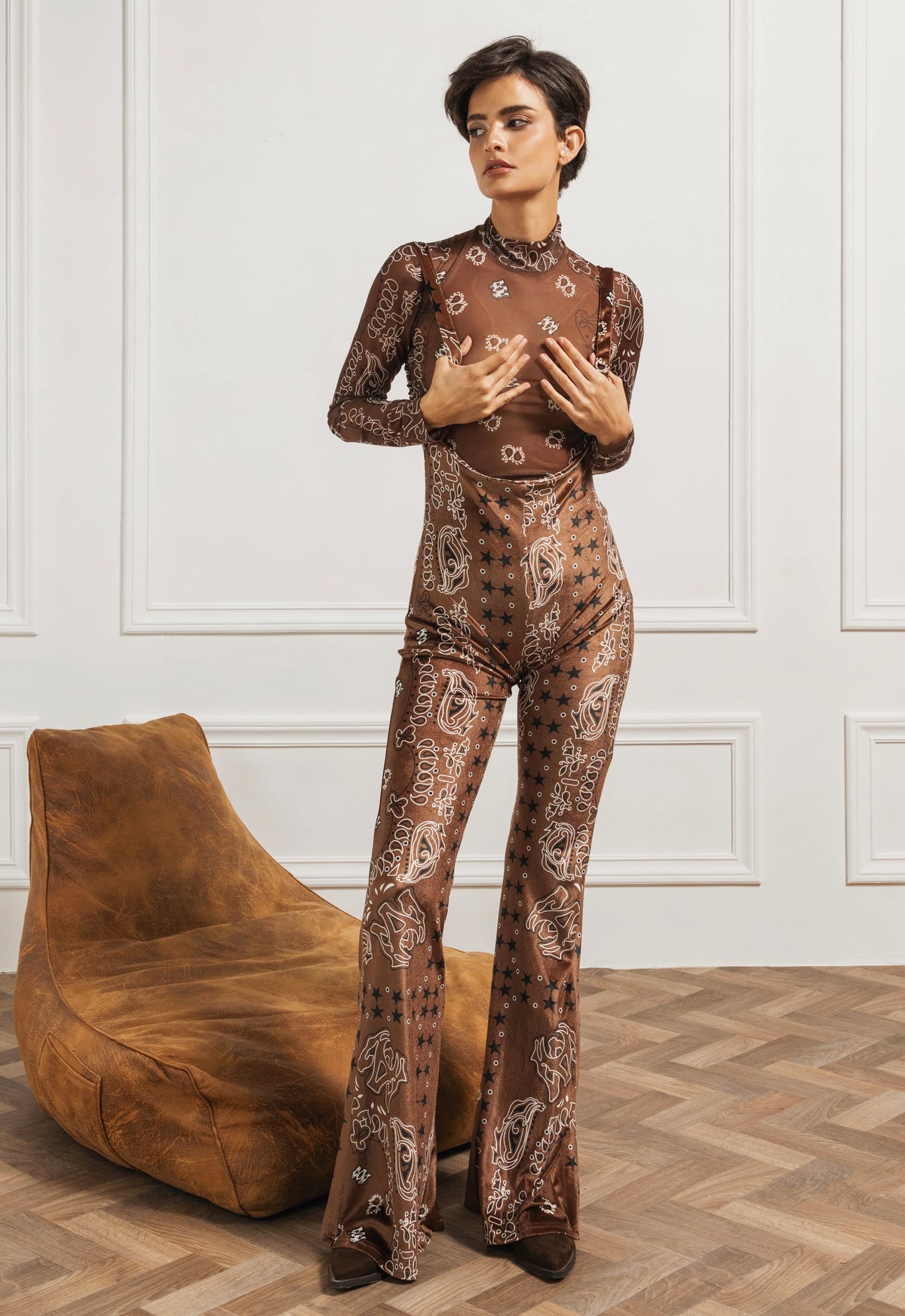 Rodeo Brown Top