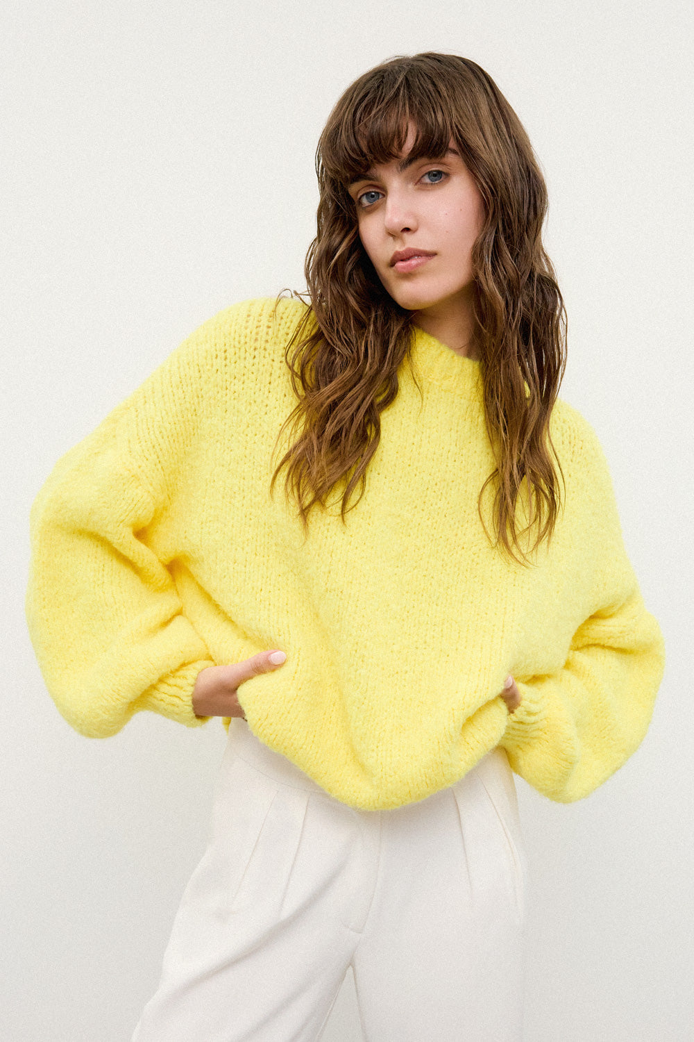 Long Sleeve Pullover - Yellow