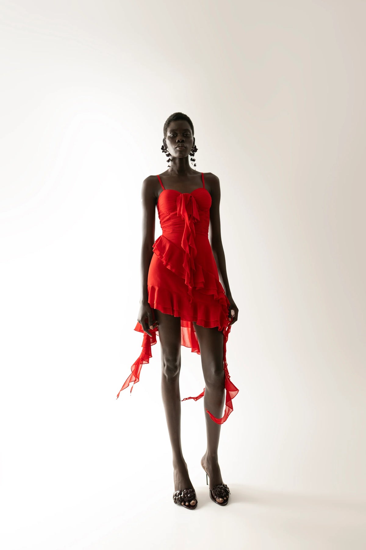 Nara Mini Dress - Red