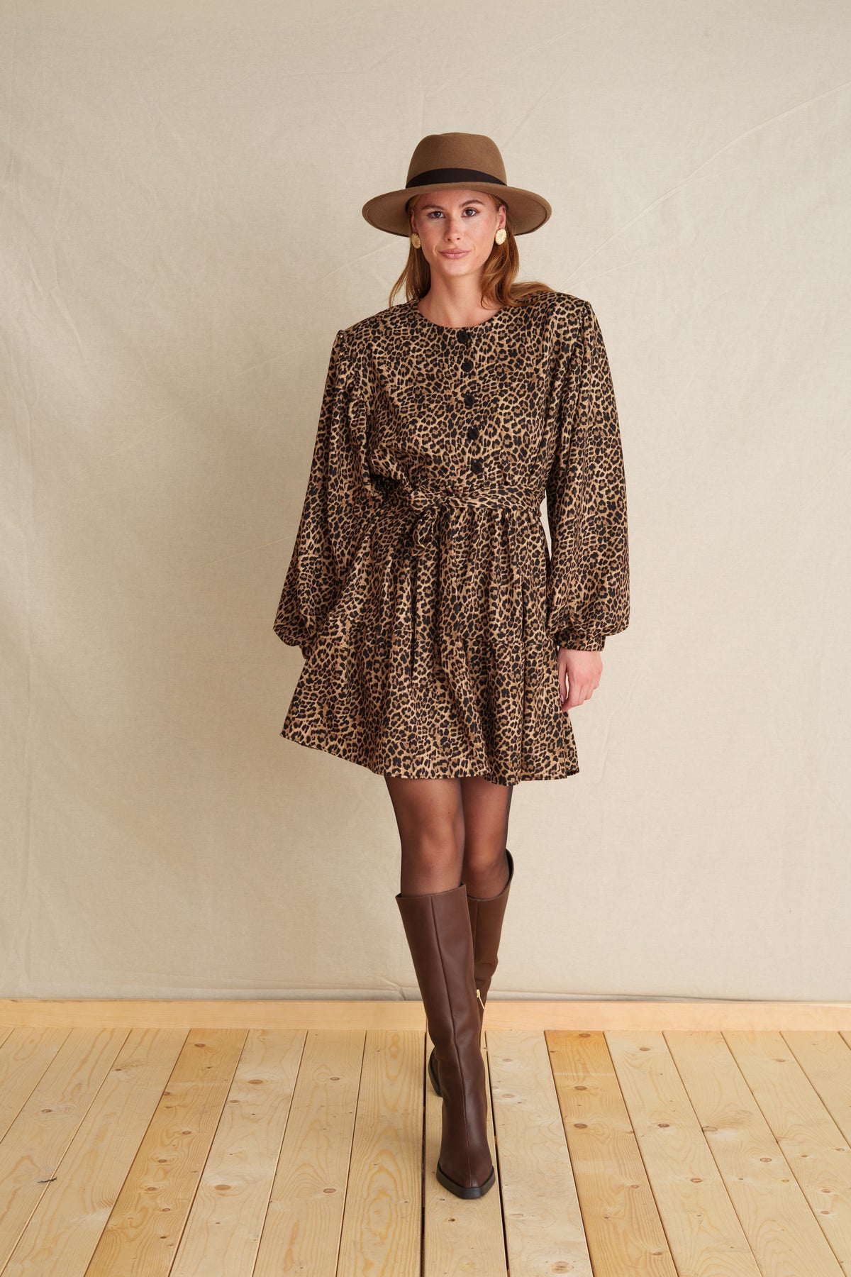 Animal Futter Mini Dress