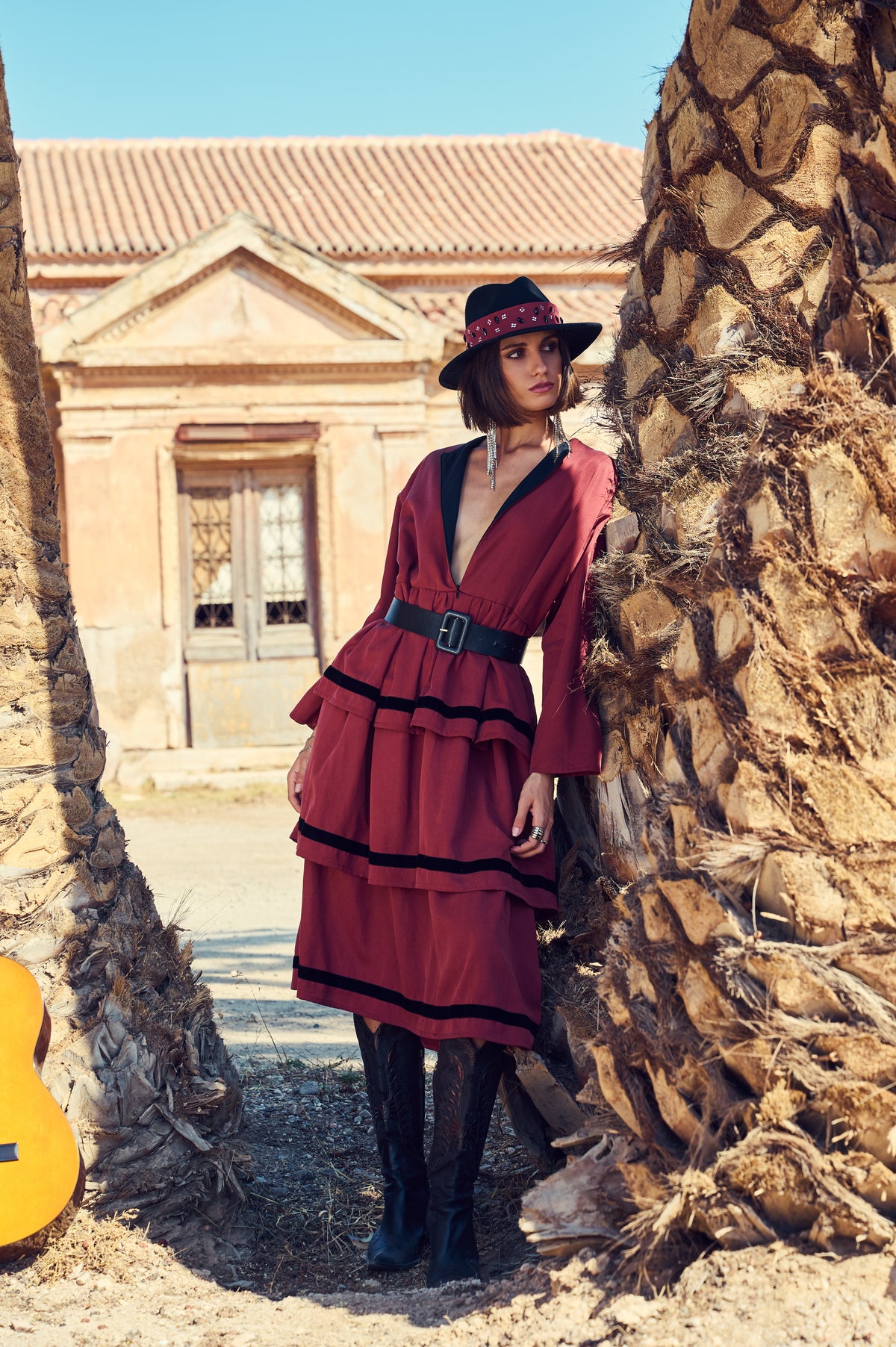 Red Queen Midi Dress
