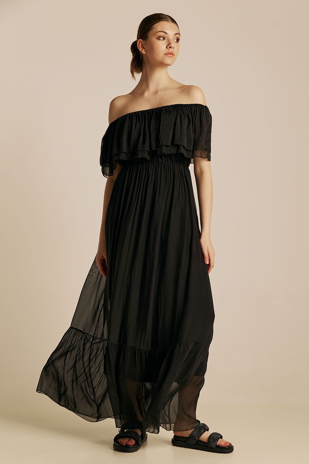 Anthia Dress | Black