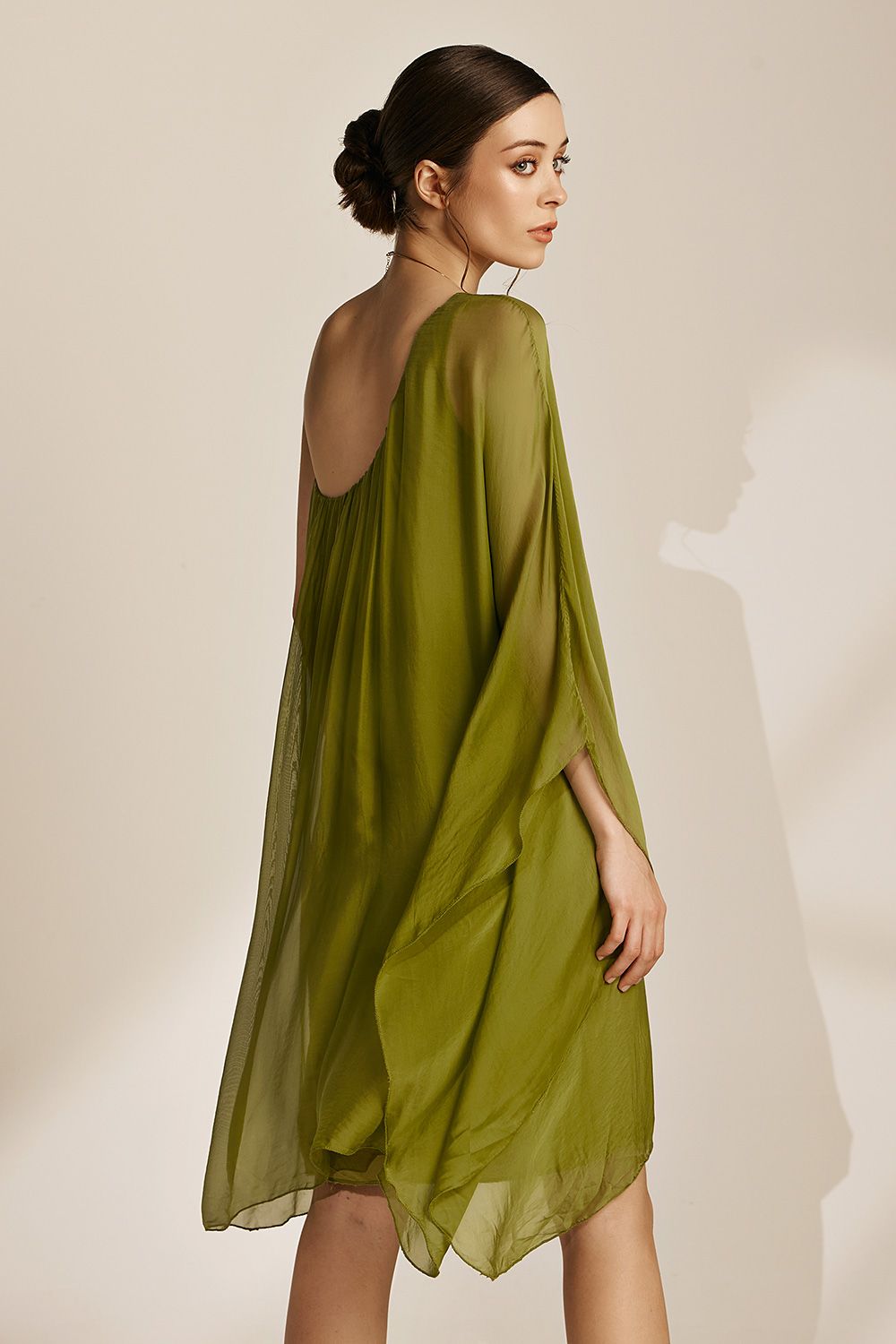 Aelia Dress | Olive Green