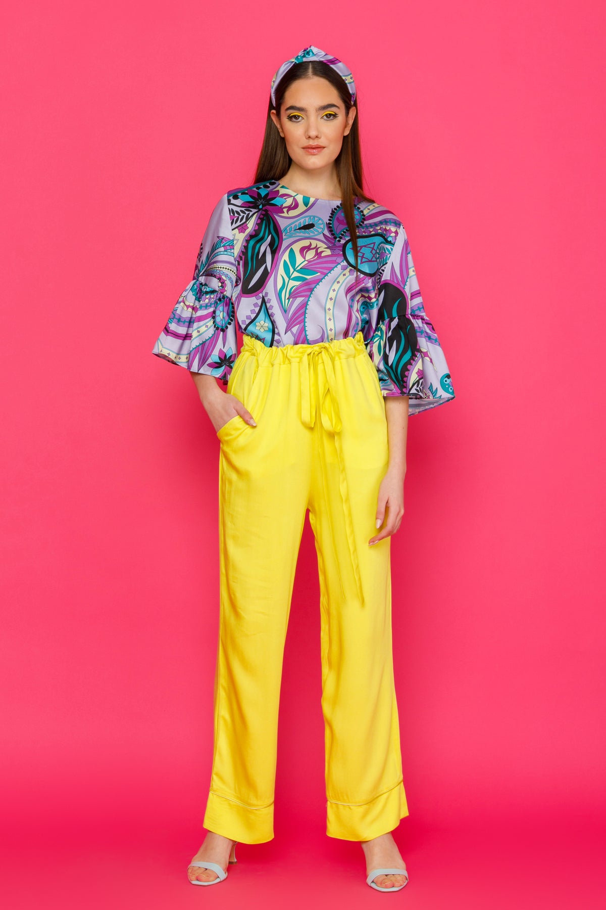 Layla Trouser - Yellow