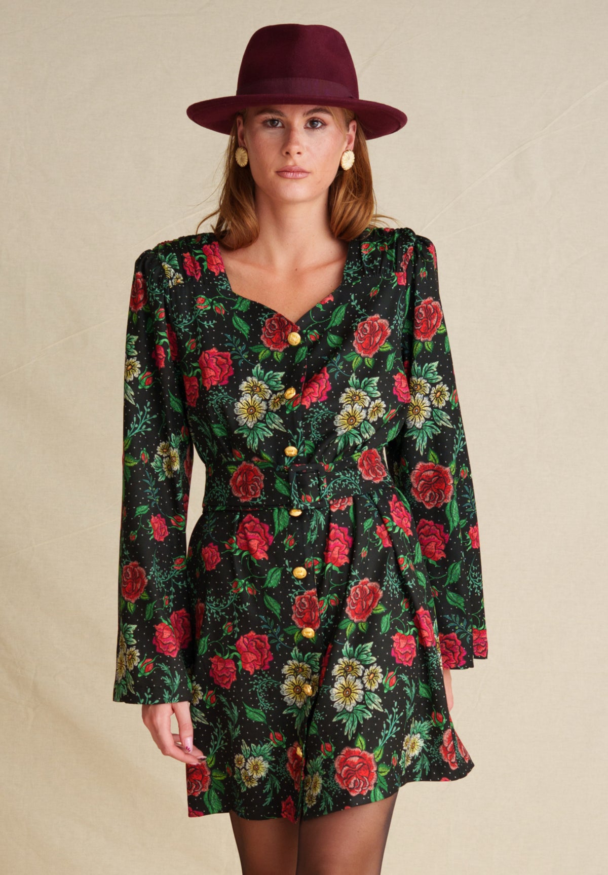 Hellena’s Garden Vintage Mini Dress
