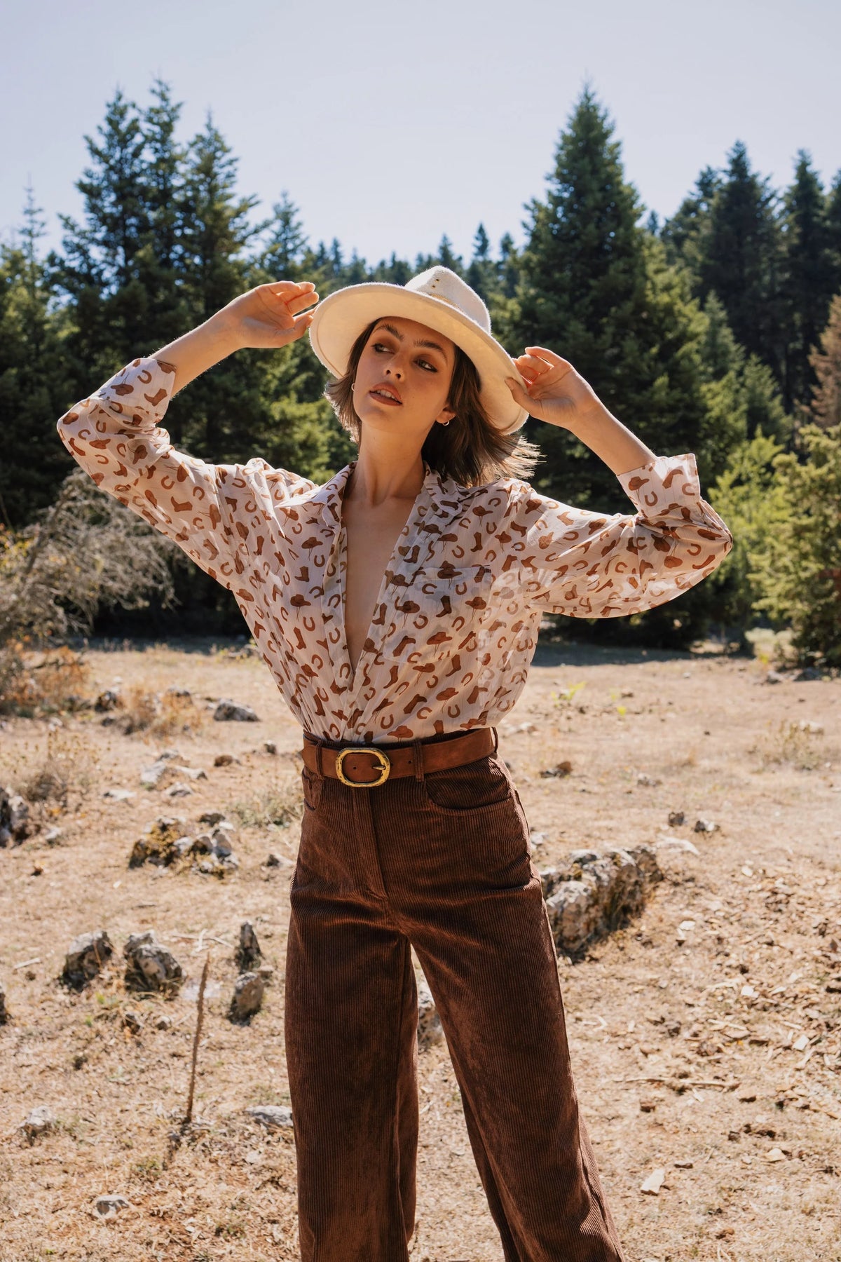 Etta Pants - Brown