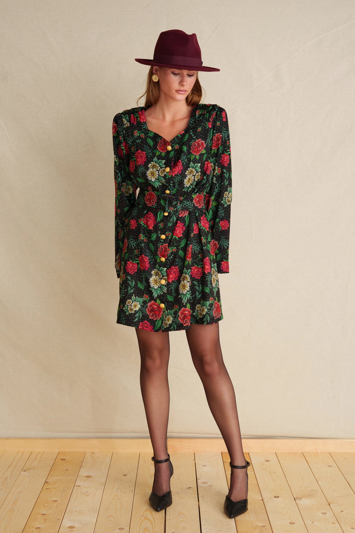 Hellena’s Garden Vintage Mini Dress