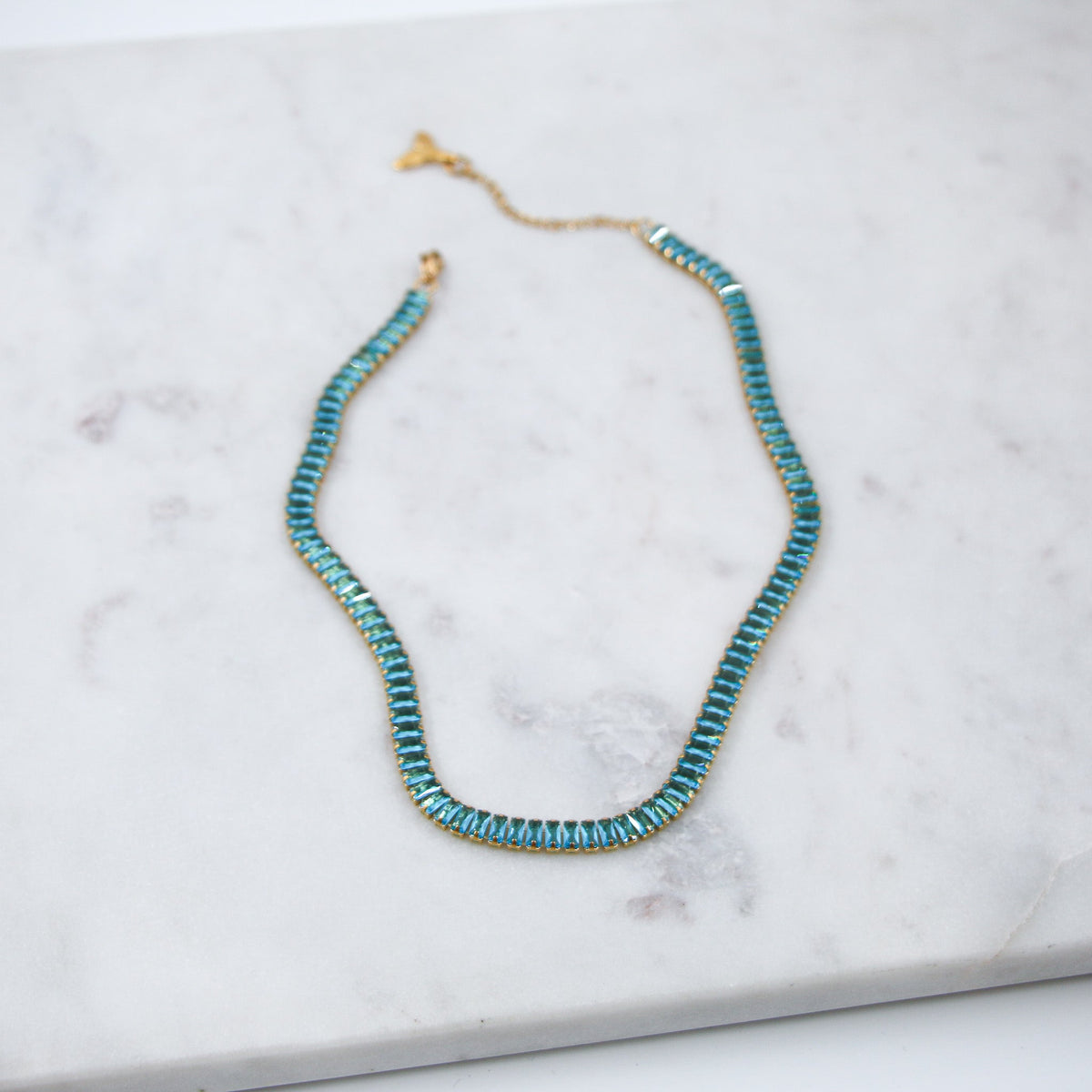Navy Necklace