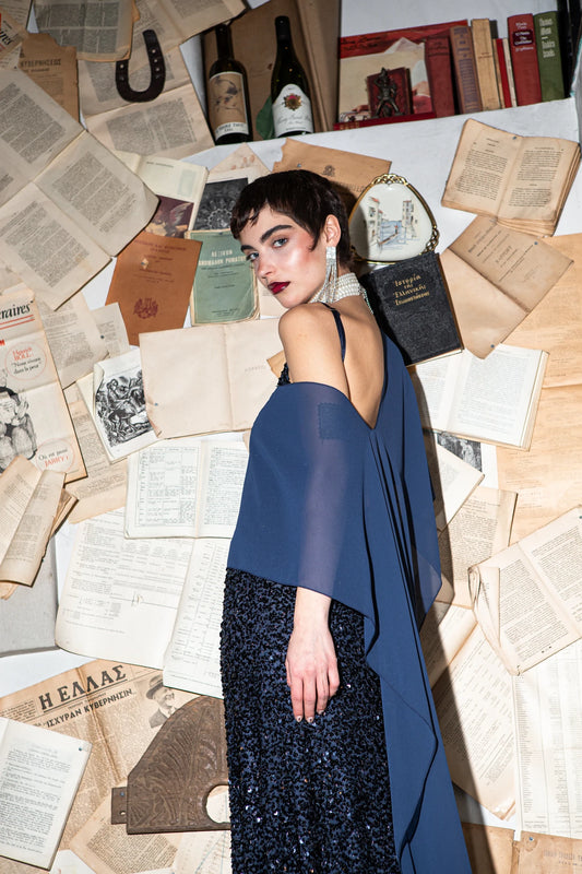 Satori Peplum - Blue