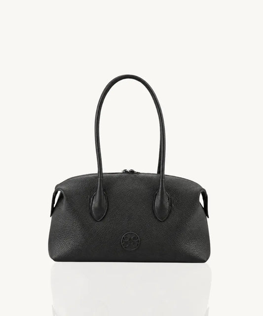 Bowling Leather Bag - Black