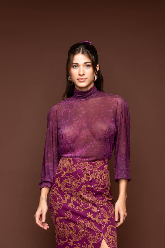 Maaya Mesh Top