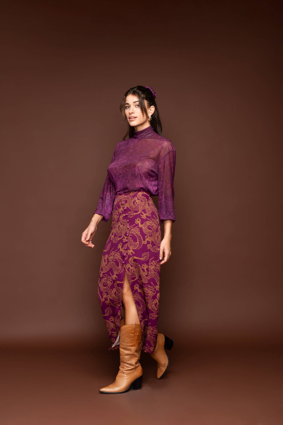Maaya Mesh Top