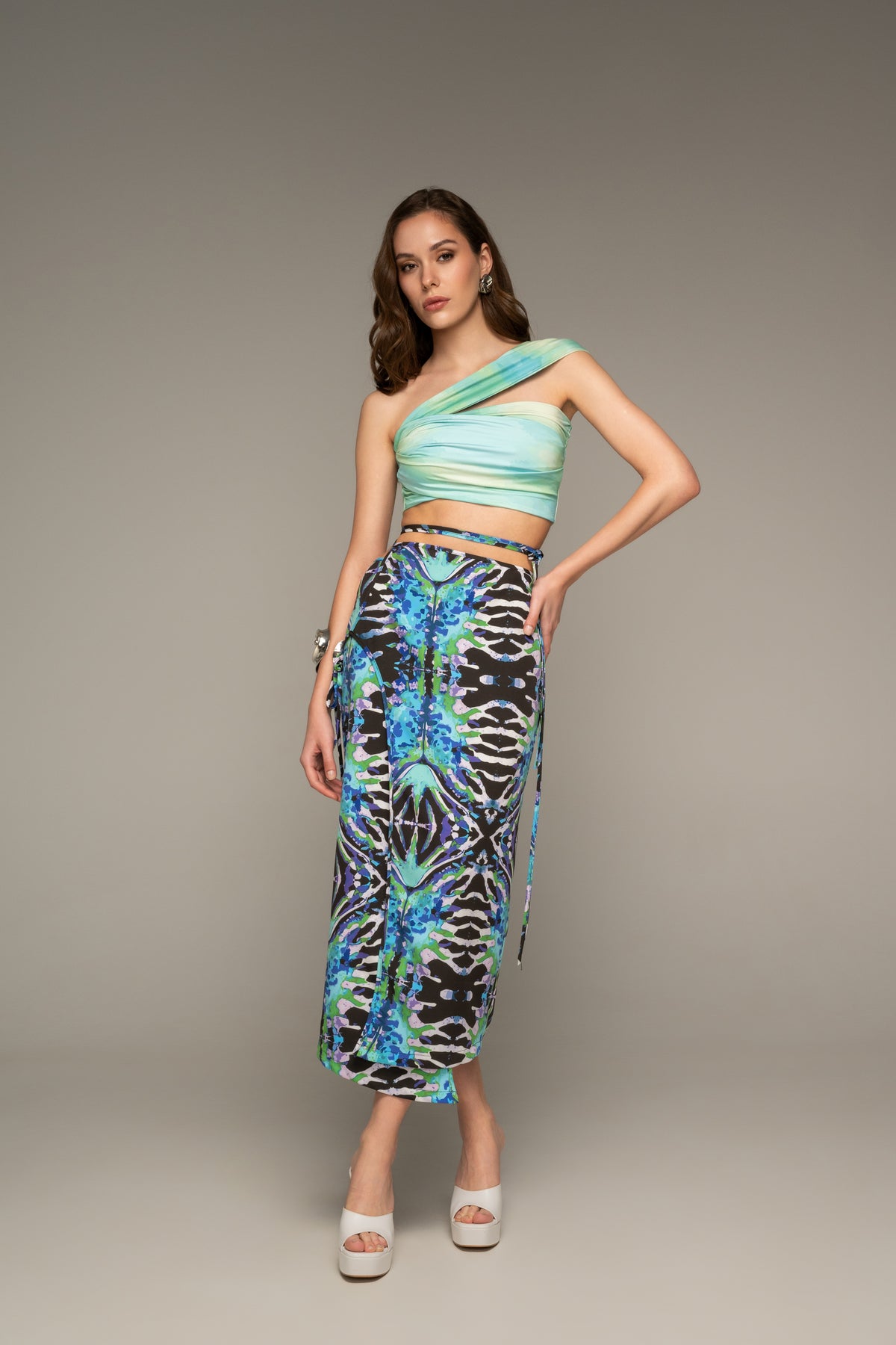 Cloud One Shoulder Top