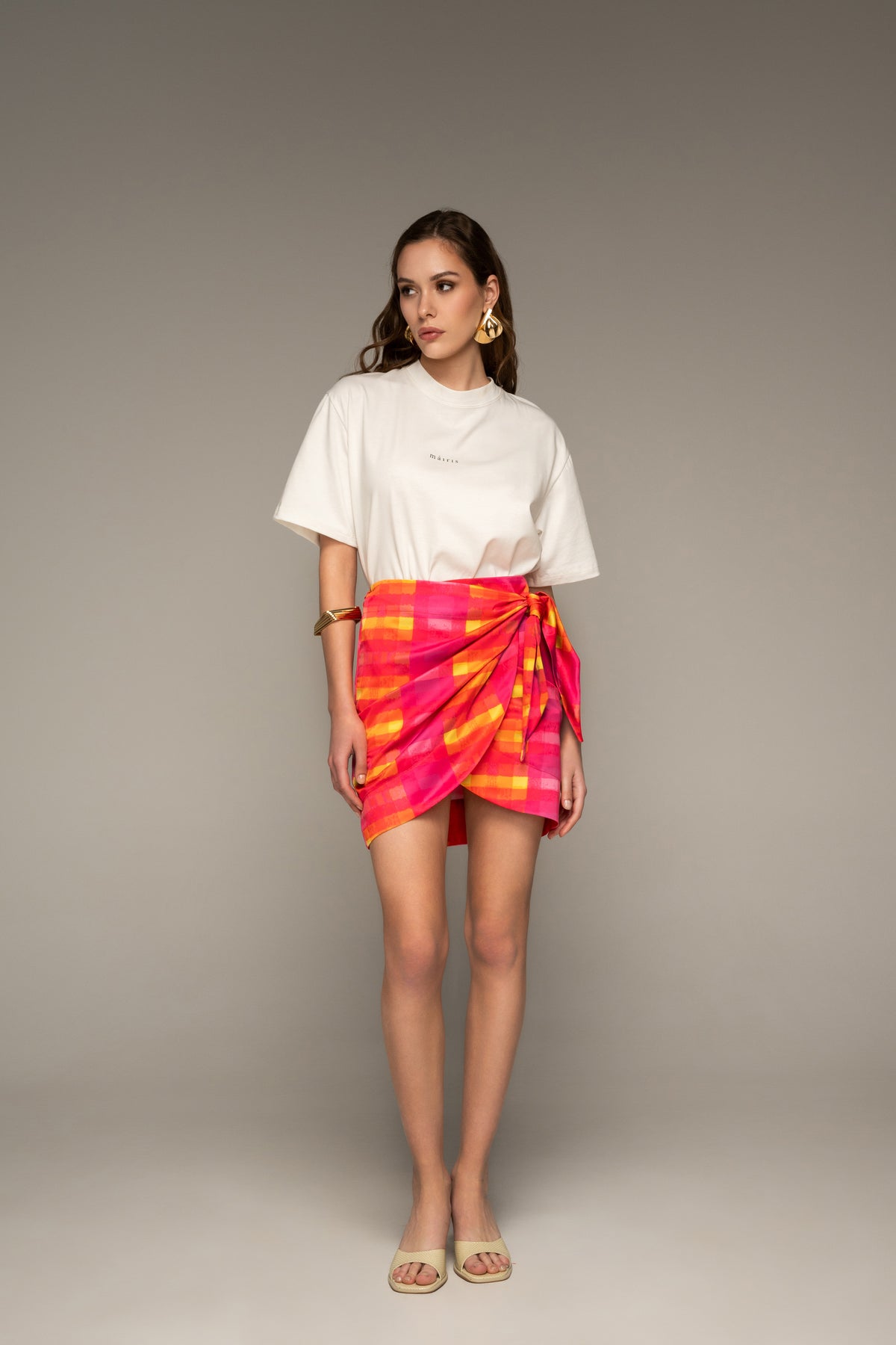 Picnic Mini Wrap Skirt