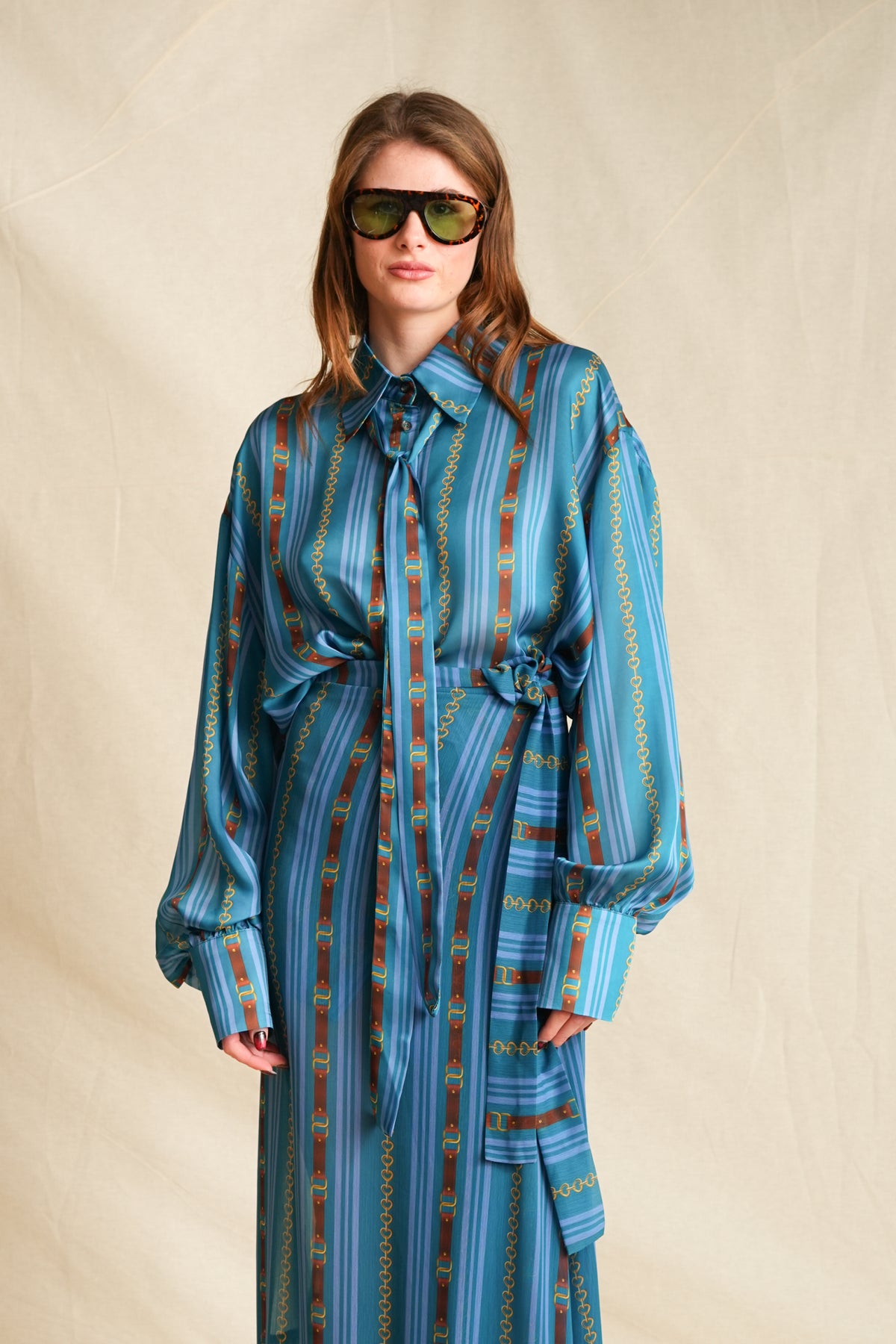 Harley's Love Emerald Oversized Shirt