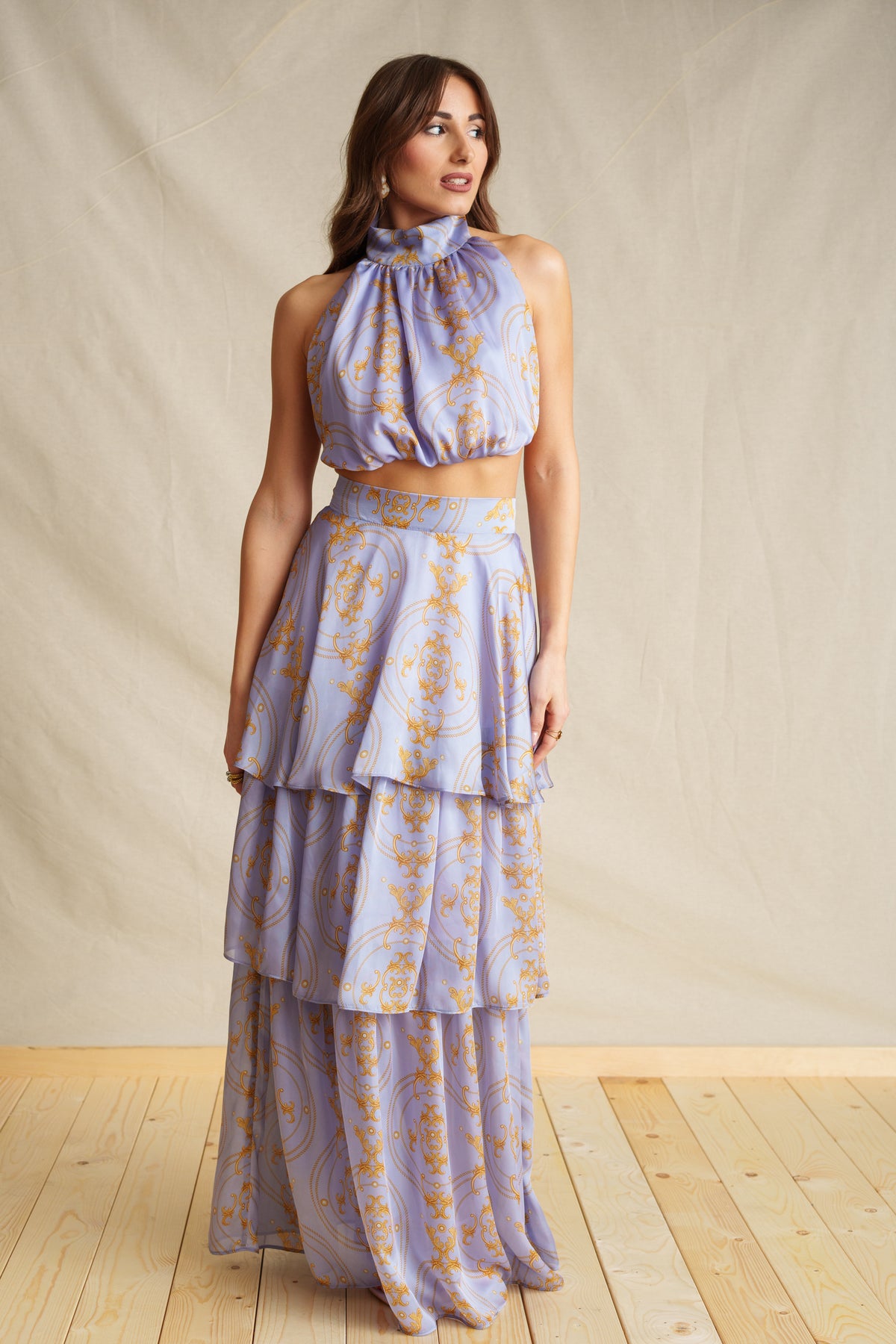 Lavinia Arctic Maxi Skirt