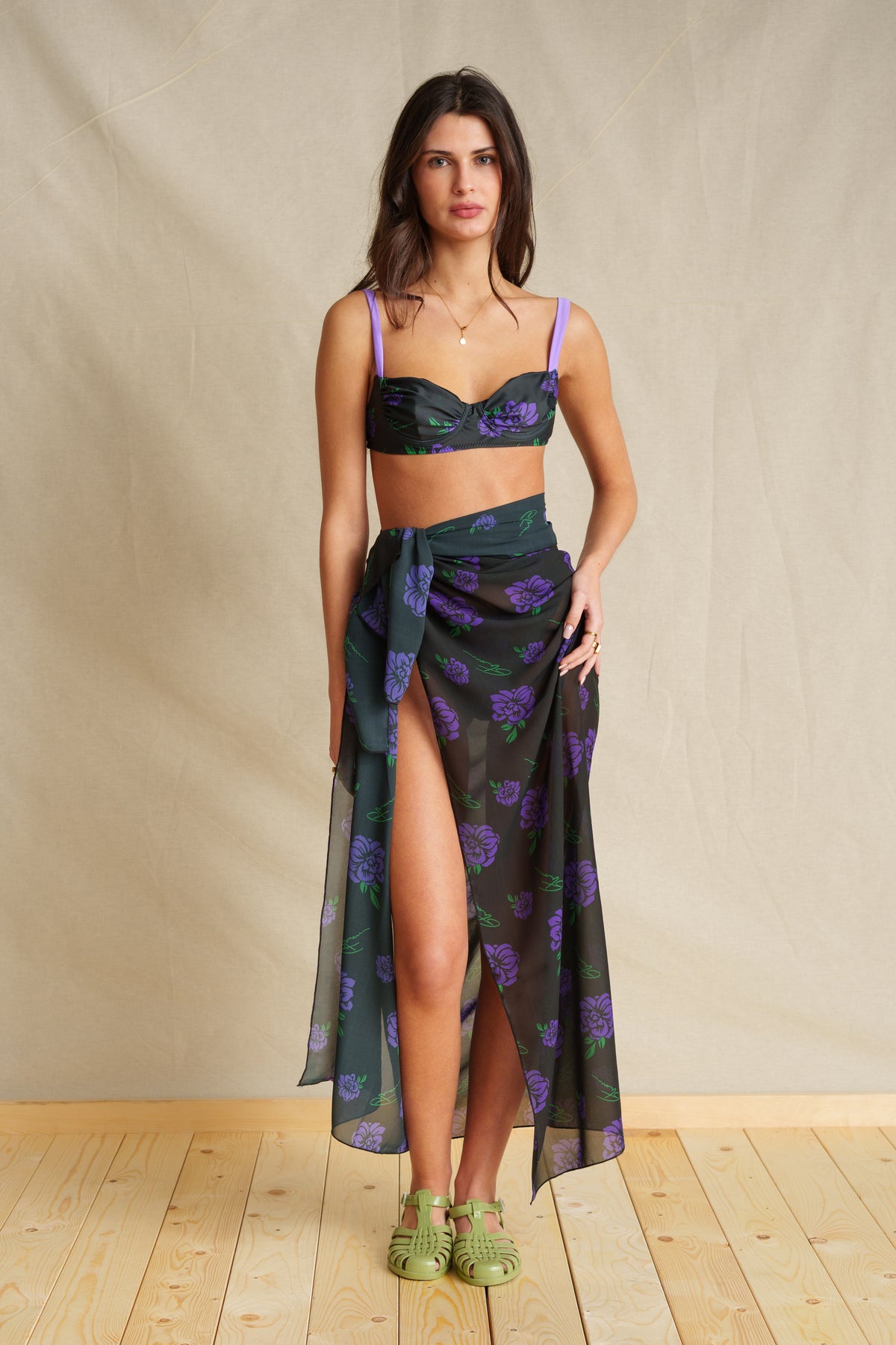 Purple Dalia Pareo
