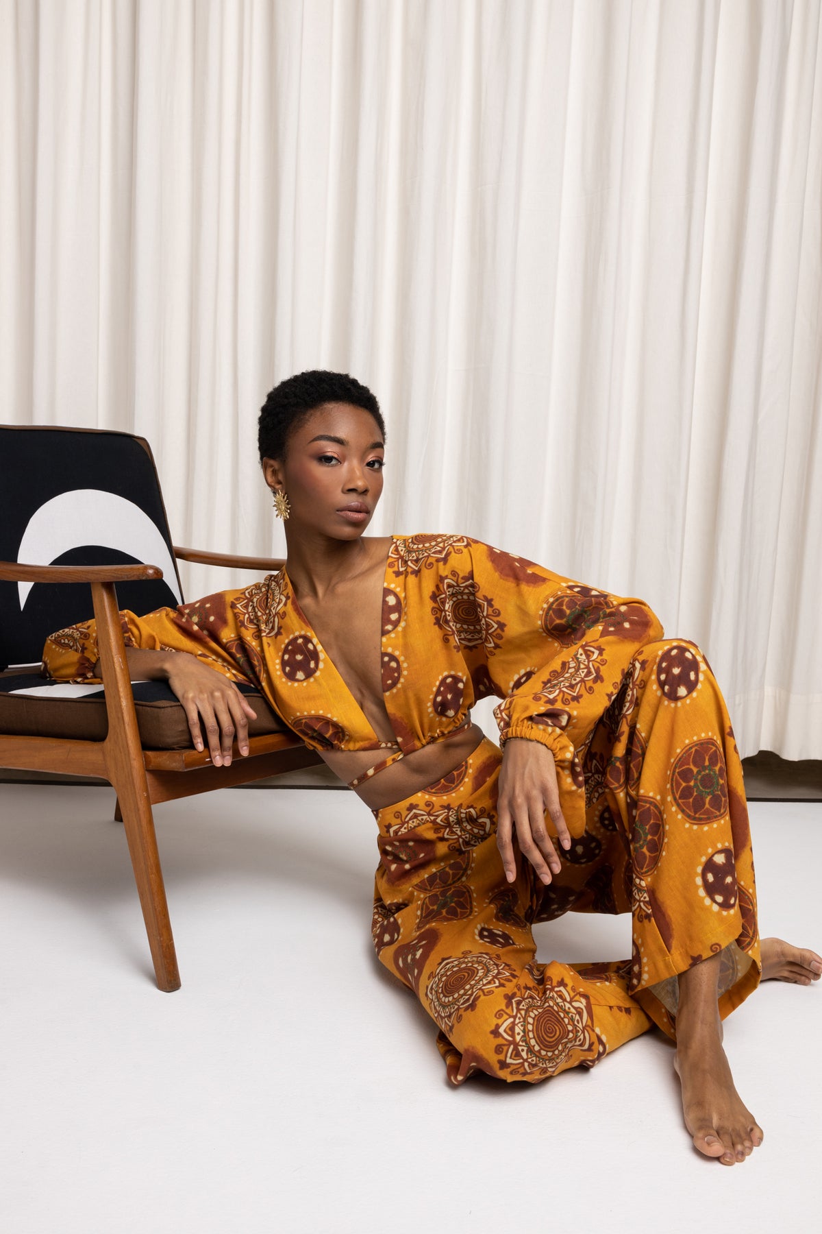 Dione Wrap Top