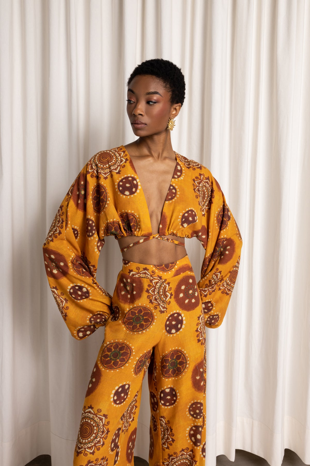 Dione Wrap Top