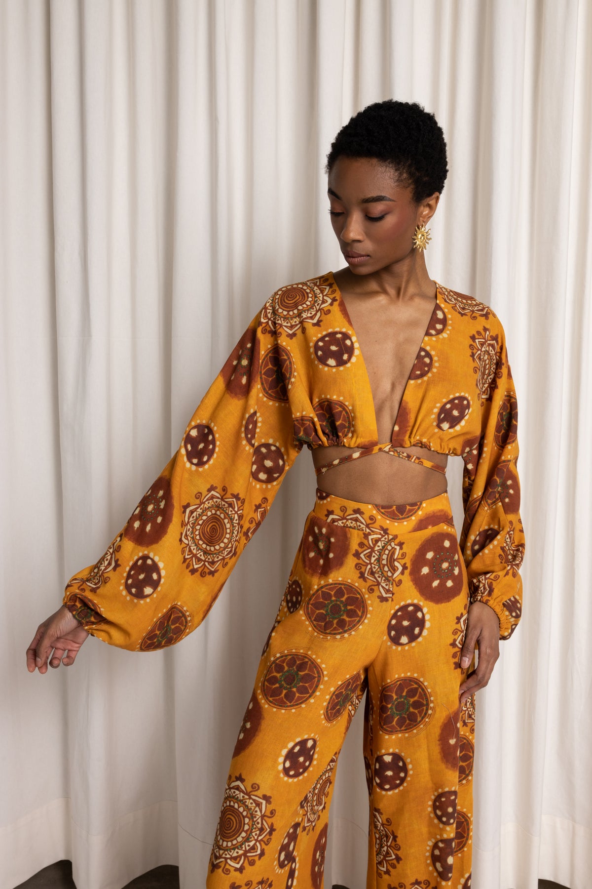 Dione Wrap Top