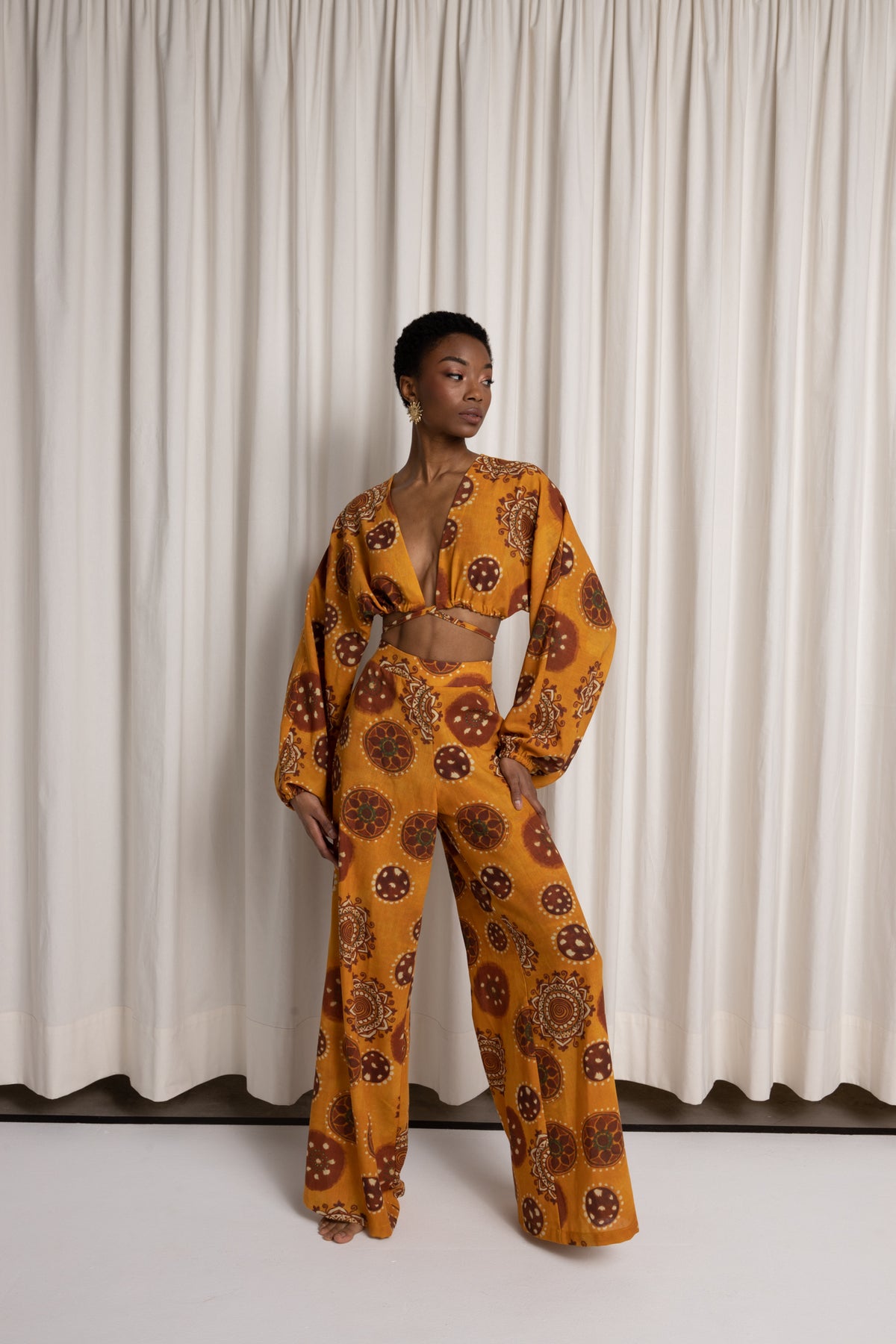 Dione Wrap Top